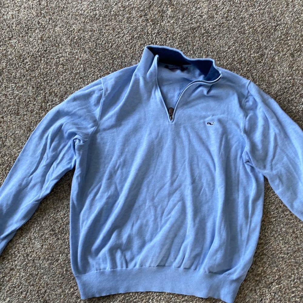 Vineyard Vines quarter zip sweater
